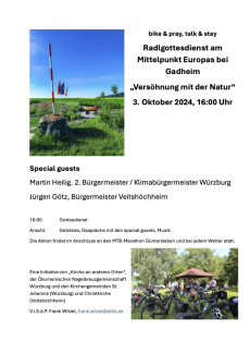 Radgottesdienst am 3.10.2024